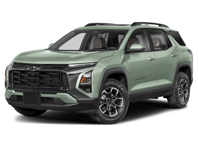 a green 2025 chevrolet equinox