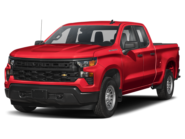 a red 2025 chevrolet silverado 1500