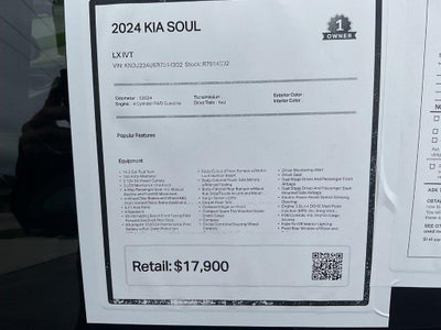 2024 Kia Soul LX