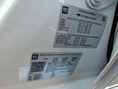 2026 GMC Sierra 1500 SLT