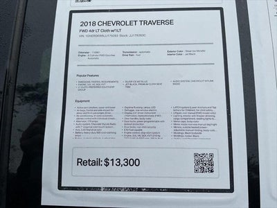 2018 Chevrolet Traverse 1LT