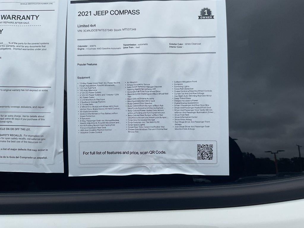 2021 Jeep Compass Limited