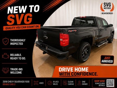 2016 Chevrolet Silverado 1500 '4WD Double Cab 143.5'' Custom'