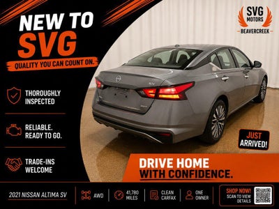 2023 Nissan Altima 2.5 SV AWD Sedan