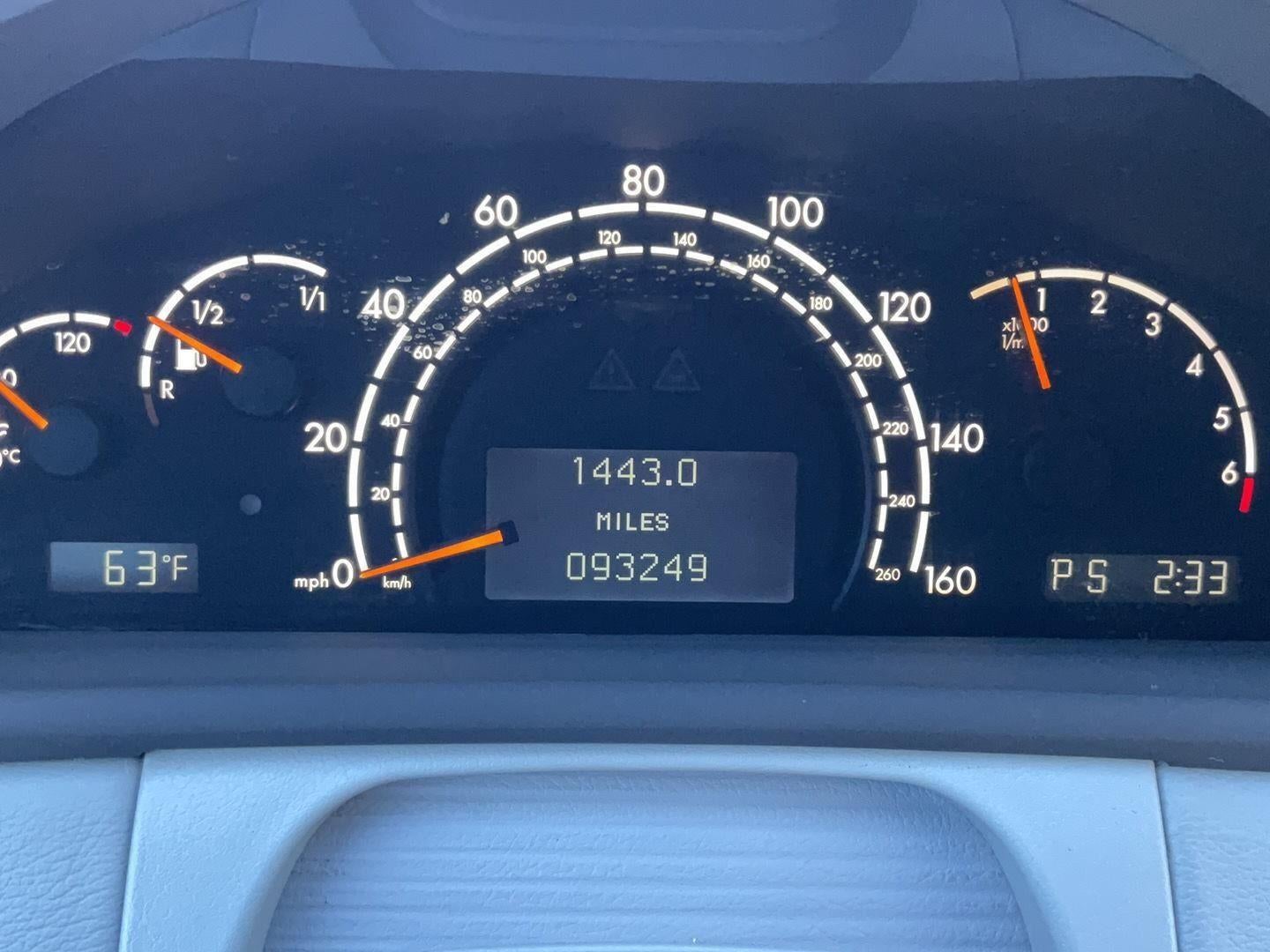 2000 Mercedes-Benz CL-Class 2dr Cpe 5.0L