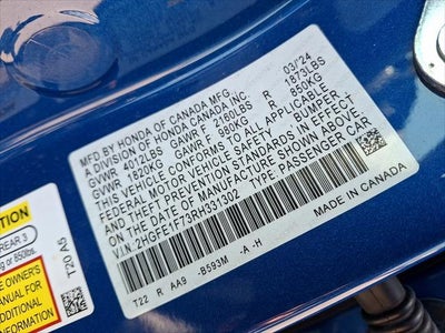 2024 Honda Civic EX