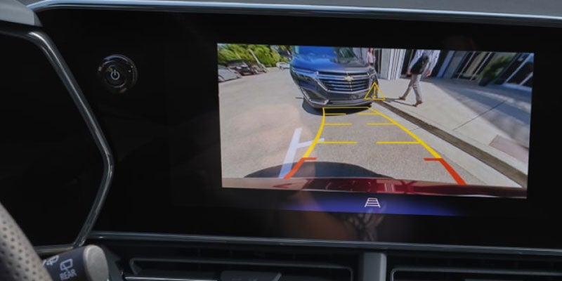 back up camera in the chevy trax