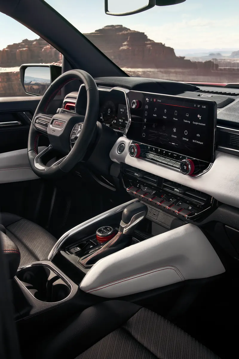 2026 GMC Canyon infotainment system at SVG Chevrolet GMC Urbana in Urbana OH