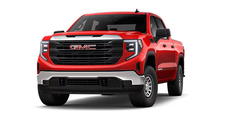 The 2025 GMC Sierra 1500 pro trim.