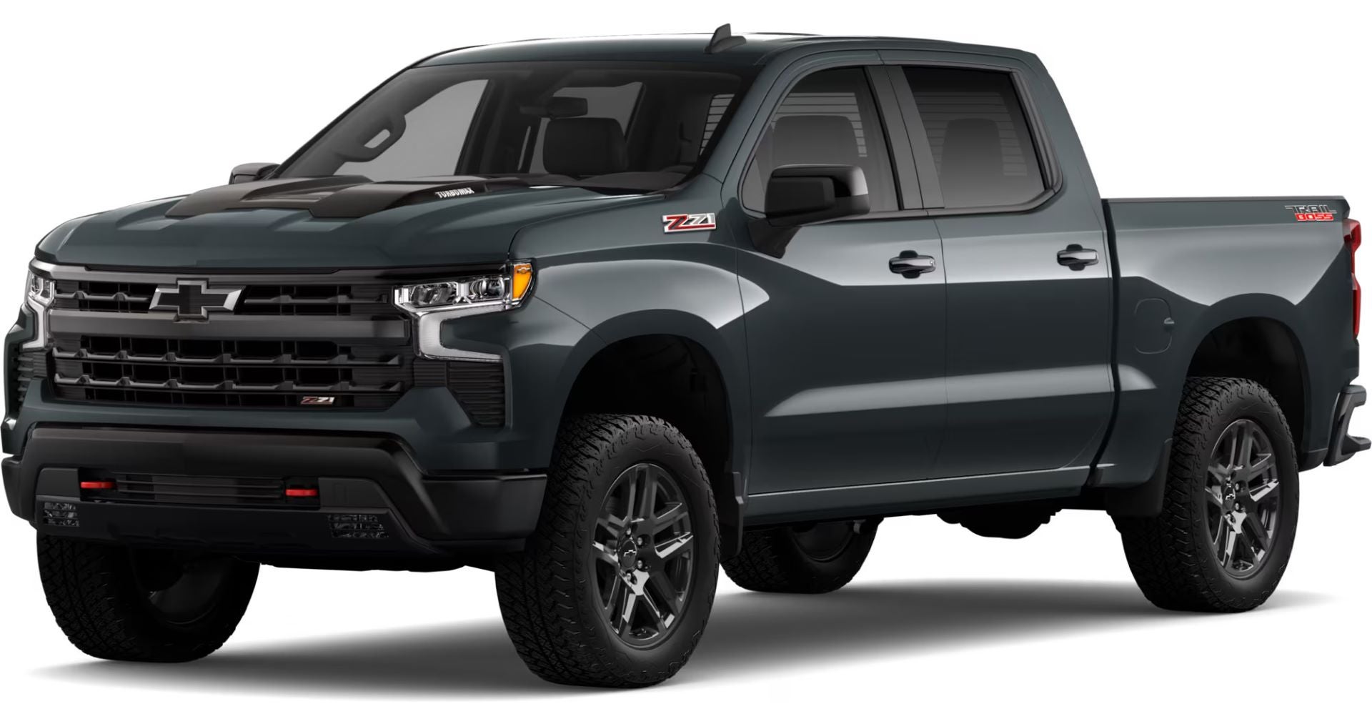 The 2025 chevrolet silverado 1500 lt trail boss trim.