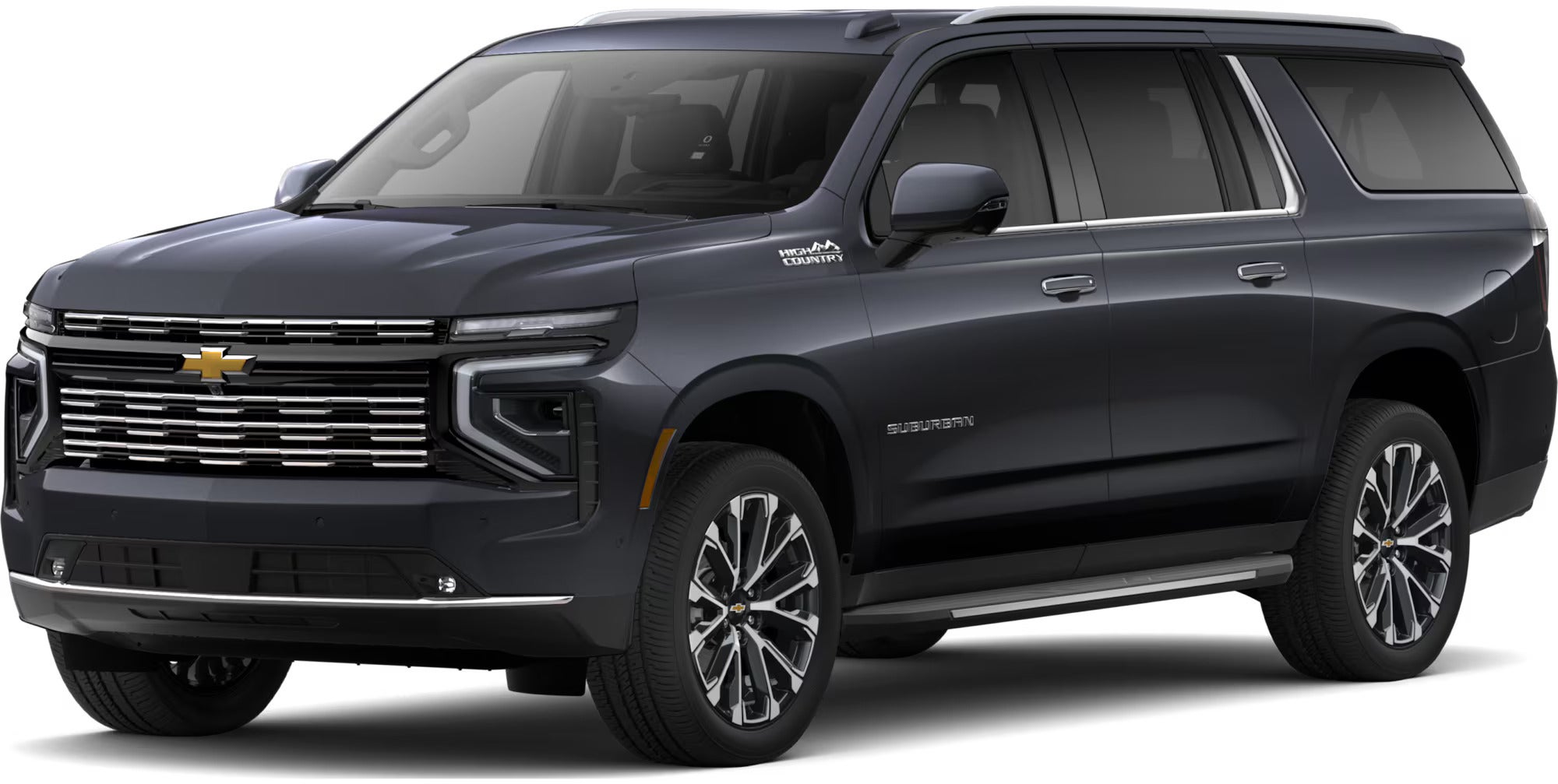 The chevy suburban High Country trim.