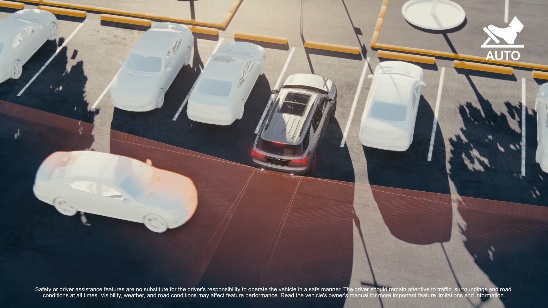 automatic braking in the 2026 chevy traverse when backing up and another vehicle is behind